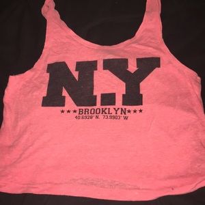 Pink Summer Tank Top